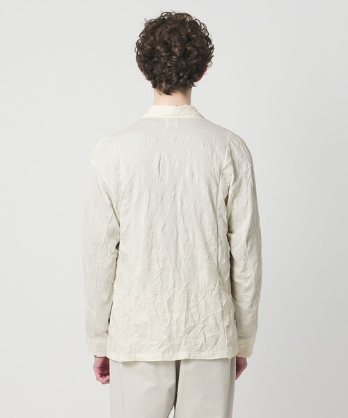 GOOD PEOPLE GOOD STITCHING GOOD PRODUCT(グッドピープルグッドスティッチンググッドプロダクト)の「【別注】<GOOD PEOPLE GOOD STITCHING GOOD PRODUCT>ショールカラー ジャケット(テーラードジャケット・メンズ・ブラック/オフホワイト・M/L/XL)」の17枚目の写真