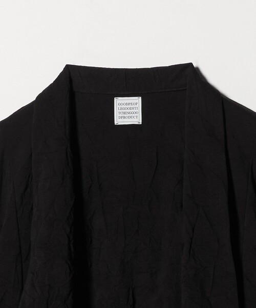 GOOD PEOPLE GOOD STITCHING GOOD PRODUCT(グッドピープルグッドスティッチンググッドプロダクト)の「【別注】<GOOD PEOPLE GOOD STITCHING GOOD PRODUCT>ショールカラー ジャケット(テーラードジャケット・メンズ・ブラック/オフホワイト・M/L/XL)」の14枚目の写真