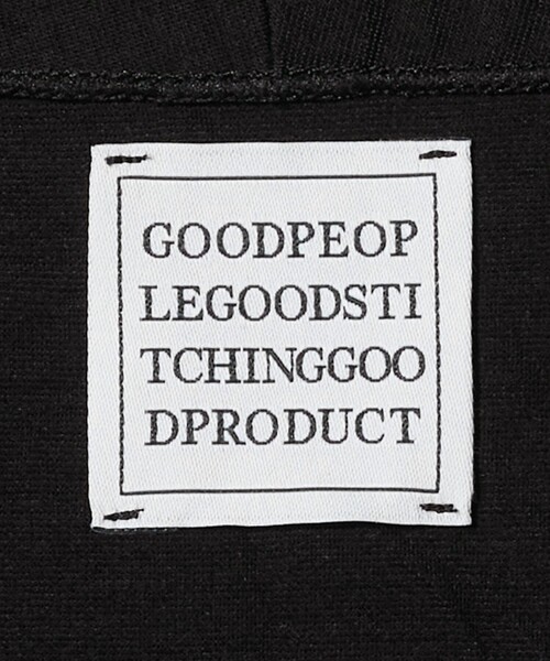 GOOD PEOPLE GOOD STITCHING GOOD PRODUCT(グッドピープルグッドスティッチンググッドプロダクト)の「【別注】<GOOD PEOPLE GOOD STITCHING GOOD PRODUCT>ショールカラー ジャケット(テーラードジャケット・メンズ・ブラック/オフホワイト・M/L/XL)」の4枚目の写真