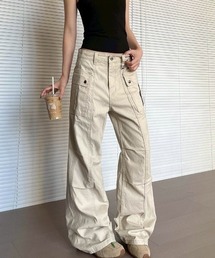 Mayree（メイリー）の「【LAMPOON】フレアカーゴパンツ（カーゴパンツ）」