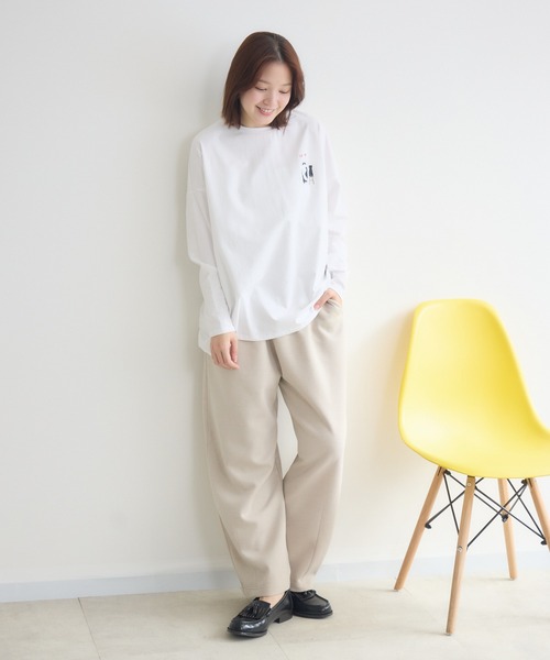 meeny miny】CAT & BAKES 9456 『love』ロンT（Tシャツ/カットソー