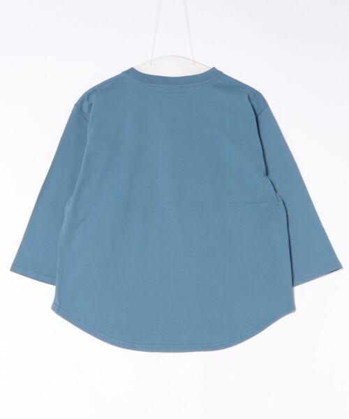 iS ScoLar(イズスカラー)の「ScoLar(スカラー) スカラーバーガータウン柄Tシャツ(Tシャツ/カットソー・レディース・オフホワイト/ブルー/ブラック・MEDIUM)」の21枚目の写真