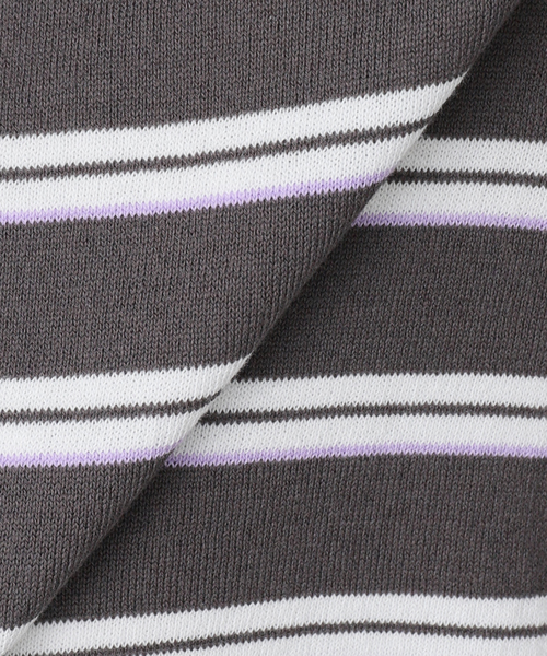 IENA(イエナ)の「襟付きボーダーニット(ニット/セーター・レディース・ホワイト/チャコールグレー・FREE)」の20枚目の写真