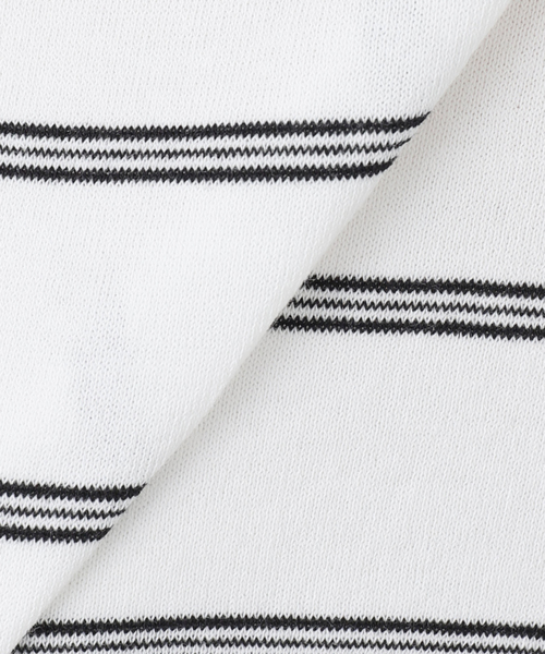 IENA(イエナ)の「襟付きボーダーニット(ニット/セーター・レディース・ホワイト/チャコールグレー・FREE)」の22枚目の写真