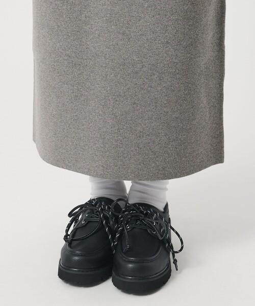 BEAUTY&YOUTH UNITED ARROWS(ビューティーアンドユースユナイテッドアローズ)の「【WEB限定 Wardrobe DAILY MINIMAL】ミラノリブ ニットスカート ウォッシャブル(スカート・レディース・ブラック/ダークグレー/ライトピンク・S/M)」の13枚目の写真