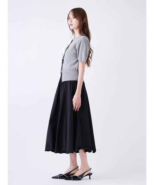 SNIDEL(スナイデル)の「ボリュームタフタスカート(スカート・レディース・レッド/アイボリー/ブラック・0/1)」の15枚目の写真