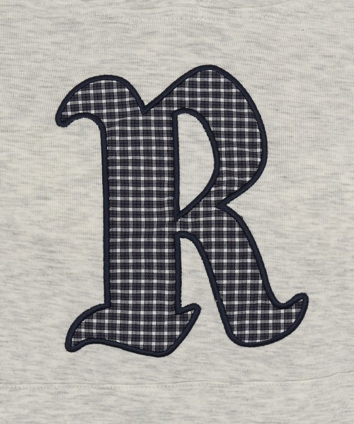 RAY CASSIN(レイカズン)の「ロゴパッチチビフードT(Tシャツ/カットソー・レディース・ネイビー/グレー/アイボリー/ホワイト系その他・FREE)」の19枚目の写真