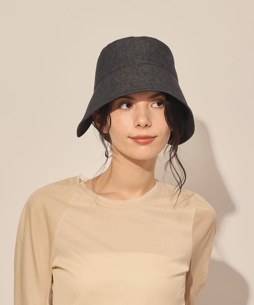 arth(アース)の「arth Denim Bucket Hat / アース(ハット・レディース・ホワイト/ブラック・MEDIUM)」の11枚目の写真
