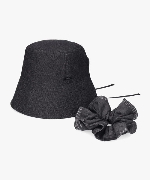 arth(アース)の「arth Denim Bucket Hat / アース(ハット・レディース・ホワイト/ブラック・MEDIUM)」の19枚目の写真