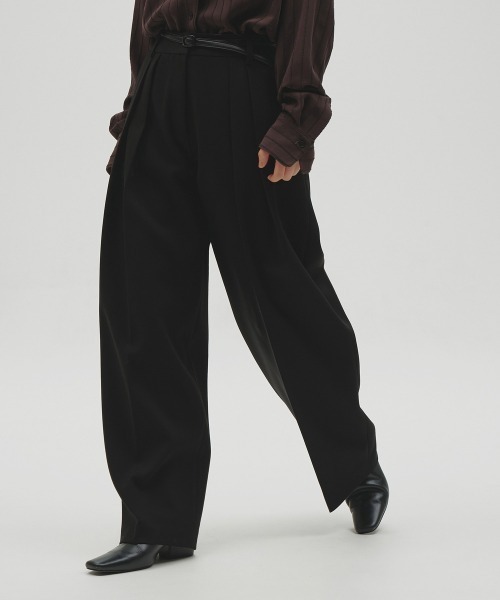 Bonding Wide Trousers（その他パンツ）｜TODAYFUL（トゥデイフル）の