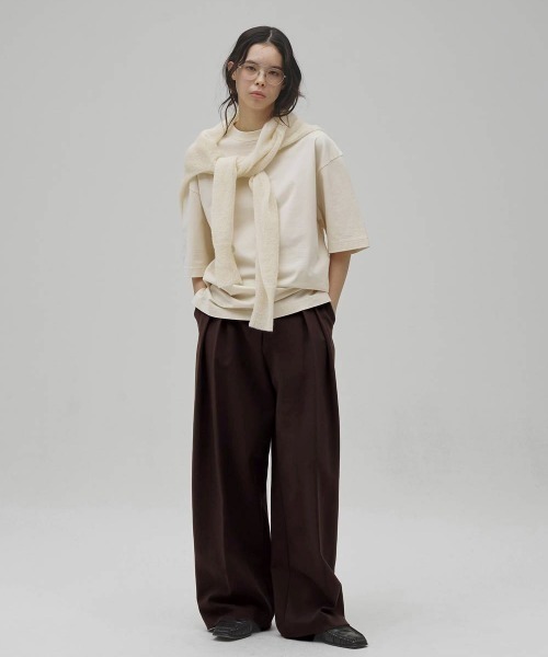 TODAYFUL【美品】Bonding Wide Trousers Bonding Wide Trousers（その他パンツ）｜TODAYFUL（トゥデイフル）の
