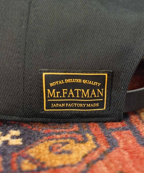 MRFATMAN（ミスターファットマン）の「EMBROIDERY FLIP CAP（キャップ・メンズ・インディゴブルー/アイボリー/ブラック・XL/L/M）」の11枚目の写真