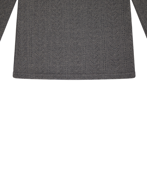 LUVISTRUE(ラヴイズトゥルー)の「EL OFF-SHOULDER KNIT(CHARCOAL)(ニット/セーター・レディース・その他・FREE)」の5枚目の写真