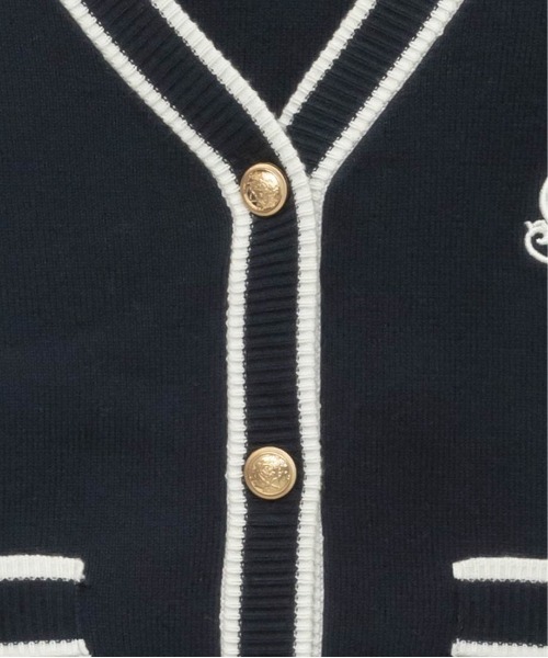 RANDA（ランダ）の「ロゴ刺繍ニットカーディガン（カーディガン/ボレロ・レディース・グレー・FREE）」の15枚目の写真