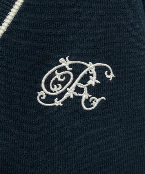 RANDA（ランダ）の「ロゴ刺繍ニットカーディガン（カーディガン/ボレロ・レディース・グレー・FREE）」の16枚目の写真