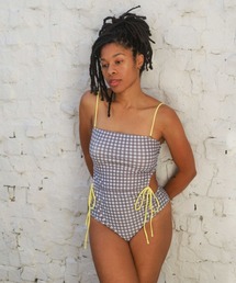 ARCOMISMO（アルコミスモ）の「サイドカッティングワンピース/水着（水着）」