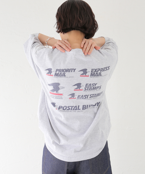 journal standard L'essage（ジャーナルスタンダードレサージュ）の「【GOOD ROCK SPEED/グッドロックスピード】26USP002W ロンT（Tシャツ/カットソー・レディース・ライトグレー・FREE）」の2枚目の写真