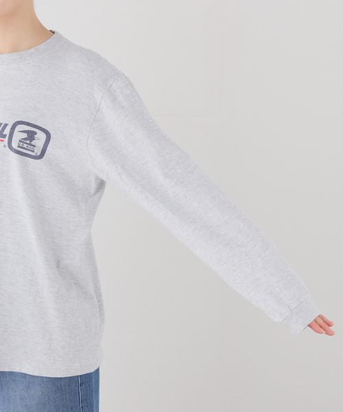 journal standard L'essage（ジャーナルスタンダードレサージュ）の「【GOOD ROCK SPEED/グッドロックスピード】26USP002W ロンT（Tシャツ/カットソー・レディース・ライトグレー・FREE）」の9枚目の写真