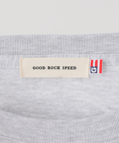 journal standard L'essage（ジャーナルスタンダードレサージュ）の「【GOOD ROCK SPEED/グッドロックスピード】26USP002W ロンT（Tシャツ/カットソー・レディース・ライトグレー・FREE）」の11枚目の写真