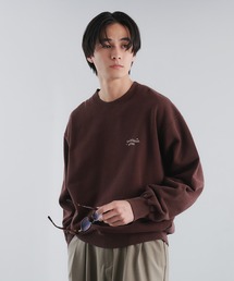 Adoon plain | スタッズウェーブロゴスウェット(スウェット)