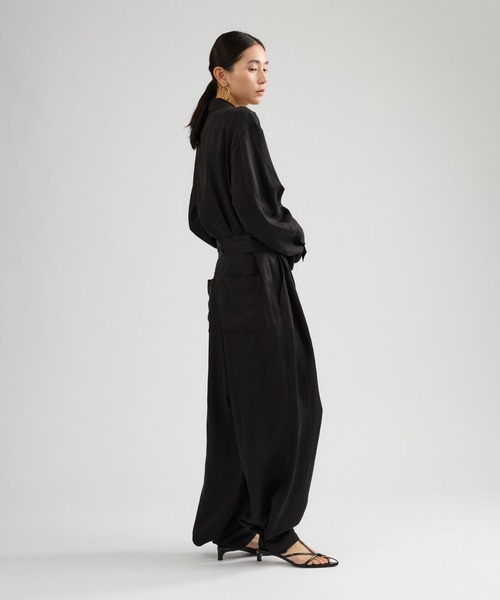 Chaos（カオス）の「Chaos(カオス)/◇3/4坪田あさみさんIGLIVE紹介アイテム◇ タンジェオールインワン（つなぎ/オールインワン・レディース・カーキ/ブラック・FREE）」の5枚目の写真