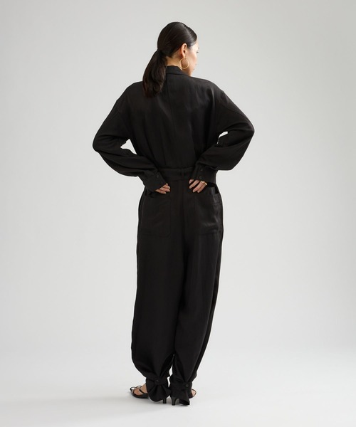 Chaos（カオス）の「Chaos(カオス)/◇3/4坪田あさみさんIGLIVE紹介アイテム◇ タンジェオールインワン（つなぎ/オールインワン・レディース・カーキ/ブラック・FREE）」の6枚目の写真