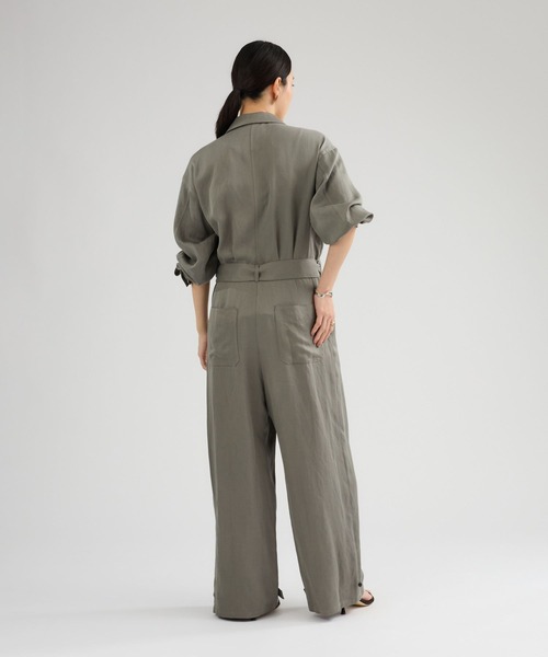 Chaos（カオス）の「Chaos(カオス)/◇3/4坪田あさみさんIGLIVE紹介アイテム◇ タンジェオールインワン（つなぎ/オールインワン・レディース・カーキ/ブラック・FREE）」の9枚目の写真