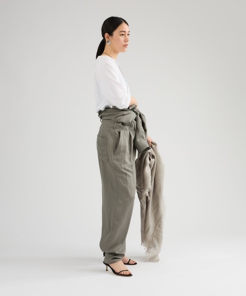 Chaos（カオス）の「Chaos(カオス)/◇3/4坪田あさみさんIGLIVE紹介アイテム◇ タンジェオールインワン（つなぎ/オールインワン・レディース・カーキ/ブラック・FREE）」の11枚目の写真