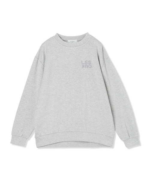LE SOUK HOLIDAY(ルスークホリデー)の「ロゴ刺しゅうラメダンボールプルオーバー(Tシャツ/カットソー・レディース・ライトグレー・M/L)」の17枚目の写真