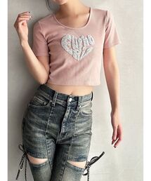 RESEXXY | ルミナスロゴTシャツ(Tシャツ/カットソー)