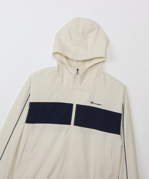 セール】チャンピオン ZIP HOODED JACKET（ナイロンジャケット