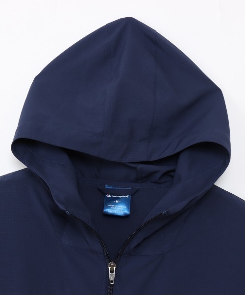 セール】チャンピオン ZIP HOODED JACKET（ナイロンジャケット