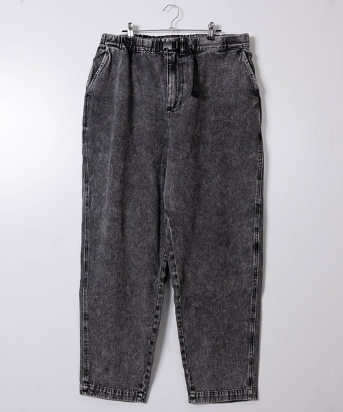 JOHN'S CLOSET（ジョンズクローゼット）の「【50】ワイドテーパード クライミングデニムパンツ（デニムパンツ・メンズ・ブラック系その他/チャコールグレー/ワンウォッシュ/ブラック/オリーブ/ブルー系その他2/ホワイト/ブラック系1/キナリ/ベージュ/ネイビー/インディゴブルー・MEDIUM/LARGE）」の4枚目の写真