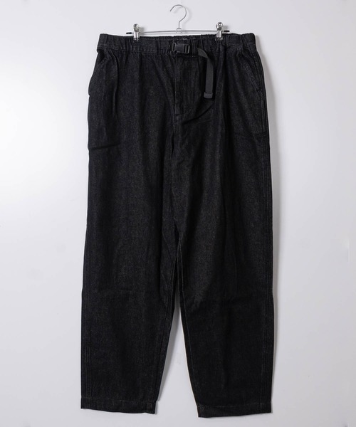 JOHN'S CLOSET（ジョンズクローゼット）の「【50】ワイドテーパード クライミングデニムパンツ（デニムパンツ・メンズ・ブラック系その他/チャコールグレー/ワンウォッシュ/ブラック/オリーブ/ブルー系その他2/ホワイト/ブラック系1/キナリ/ベージュ/ネイビー/インディゴブルー・MEDIUM/LARGE）」の3枚目の写真