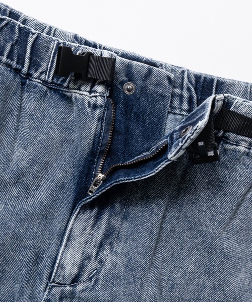 JOHN'S CLOSET（ジョンズクローゼット）の「【50】ワイドテーパード クライミングデニムパンツ（デニムパンツ・メンズ・ブラック系その他/チャコールグレー/ワンウォッシュ/ブラック/オリーブ/ブルー系その他2/ホワイト/ブラック系1/キナリ/ベージュ/ネイビー/インディゴブルー・MEDIUM/LARGE）」の15枚目の写真