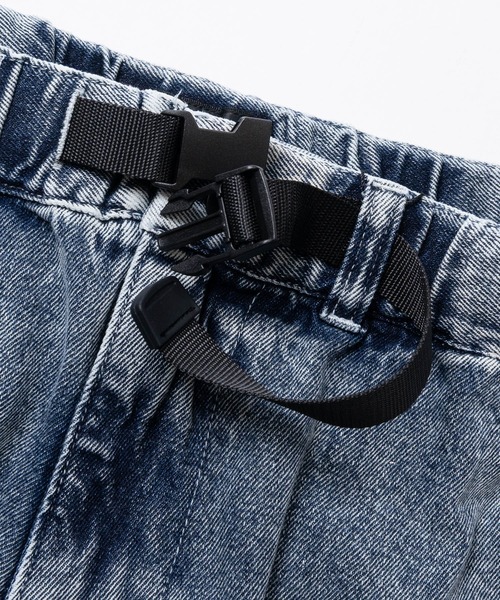 JOHN'S CLOSET（ジョンズクローゼット）の「【50】ワイドテーパード クライミングデニムパンツ（デニムパンツ・メンズ・ブラック系その他/チャコールグレー/ワンウォッシュ/ブラック/オリーブ/ブルー系その他2/ホワイト/ブラック系1/キナリ/ベージュ/ネイビー/インディゴブルー・MEDIUM/LARGE）」の16枚目の写真