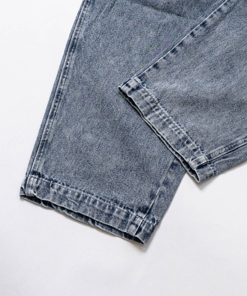 JOHN'S CLOSET（ジョンズクローゼット）の「【50】ワイドテーパード クライミングデニムパンツ（デニムパンツ・メンズ・ブラック系その他/チャコールグレー/ワンウォッシュ/ブラック/オリーブ/ブルー系その他2/ホワイト/ブラック系1/キナリ/ベージュ/ネイビー/インディゴブルー・MEDIUM/LARGE）」の18枚目の写真