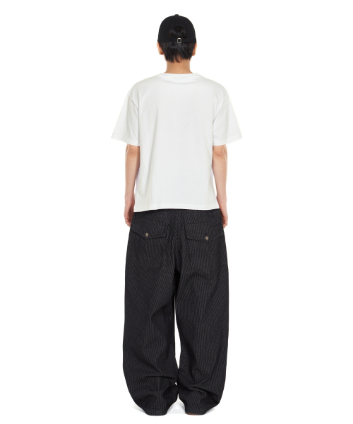 IDWS（アイドンワナセル）の「Glide Stripe Denim Pants Black（デニムパンツ・レディース・その他・1/2/0）」の20枚目の写真
