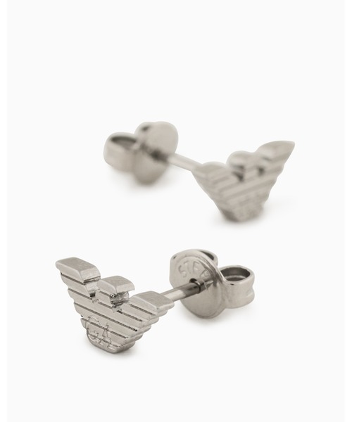 EMPORIO ARMANI(エンポリオアルマーニ)の「【エンポリオ アルマーニ】 スタッドピアス ステンレススチール(ピアス(両耳用)・メンズ・その他1・FREE)」の2枚目の写真