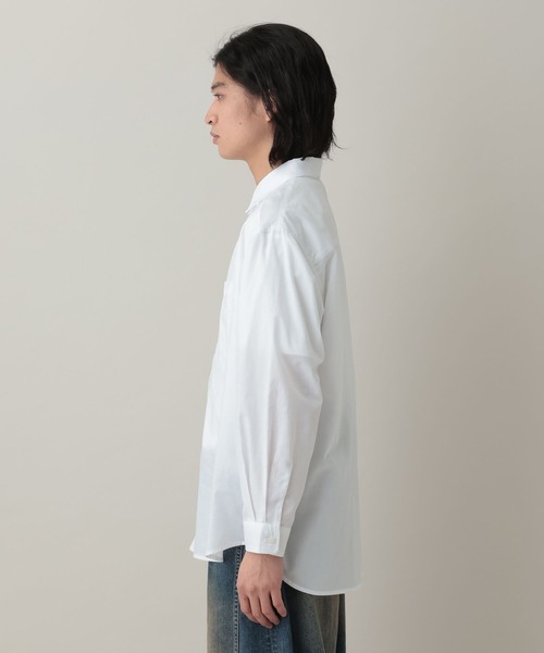 RAGEBLUE（レイジブルー）の「80TC Broad Over Size Shirt/ブロードオーバーシャツ（シャツ/ブラウス・メンズ・ライトグリーン/ホワイト/ブラック/ライトブルー・LARGE/MEDIUM）」の13枚目の写真