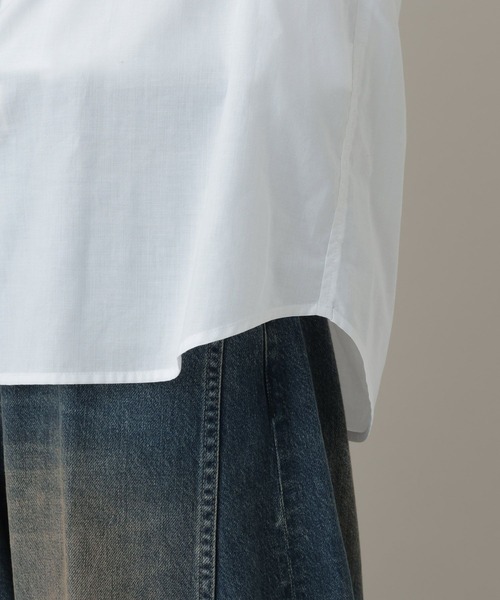 RAGEBLUE（レイジブルー）の「80TC Broad Over Size Shirt/ブロードオーバーシャツ（シャツ/ブラウス・メンズ・ライトグリーン/ホワイト/ブラック/ライトブルー・LARGE/MEDIUM）」の18枚目の写真