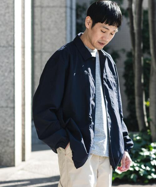 MARMOT(マーモット)の「『別注』Marmot×DOORS COACH SHIRTS JACKET(その他アウター・メンズ・グリーン/ネイビー/スミクロ/アイボリー・X-LARGE/LARGE/MEDIUM)」の14枚目の写真