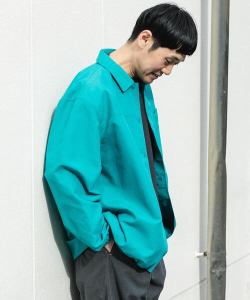 MARMOT（マーモット）の「『別注』Marmot×DOORS　COACH SHIRTS JACKET（その他アウター・メンズ・グリーン/ネイビー/スミクロ/アイボリー・X-LARGE/LARGE/MEDIUM）」の5枚目の写真