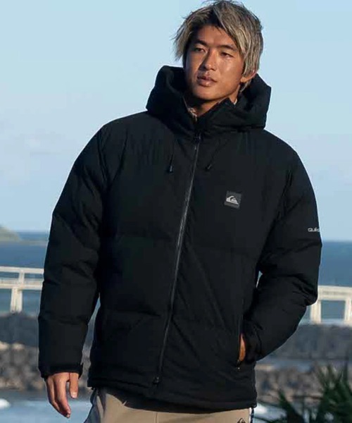 Quiksilver(クイックシルバー)の「Quiksilver メンズ STRONG WIND DOWN JACKET ダウンジャケット ルーズフィット ダウン70%/クイックシルバー(ダウンジャケット/コート・メンズ・カーキ/ブラック・LARGE/MEDIUM)」の20枚目の写真