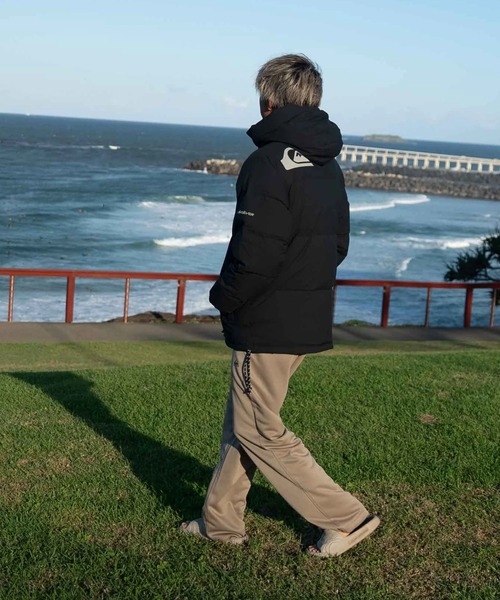 Quiksilver(クイックシルバー)の「Quiksilver メンズ STRONG WIND DOWN JACKET ダウンジャケット ルーズフィット ダウン70%/クイックシルバー(ダウンジャケット/コート・メンズ・カーキ/ブラック・LARGE/MEDIUM)」の17枚目の写真