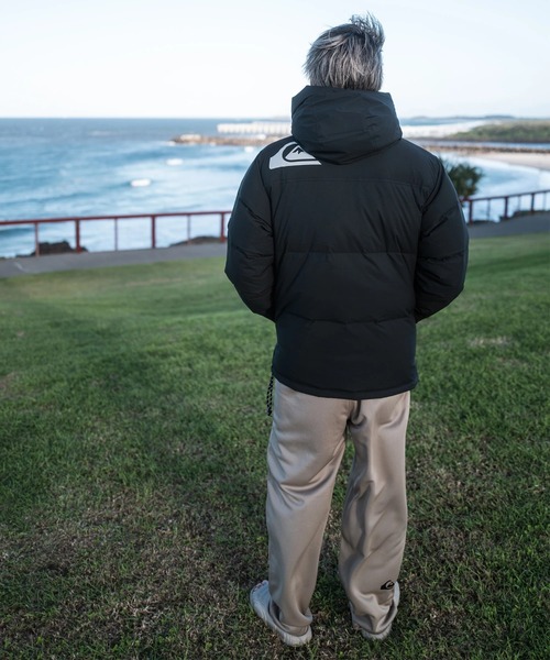 Quiksilver(クイックシルバー)の「Quiksilver メンズ STRONG WIND DOWN JACKET ダウンジャケット ルーズフィット ダウン70%/クイックシルバー(ダウンジャケット/コート・メンズ・カーキ/ブラック・LARGE/MEDIUM)」の18枚目の写真