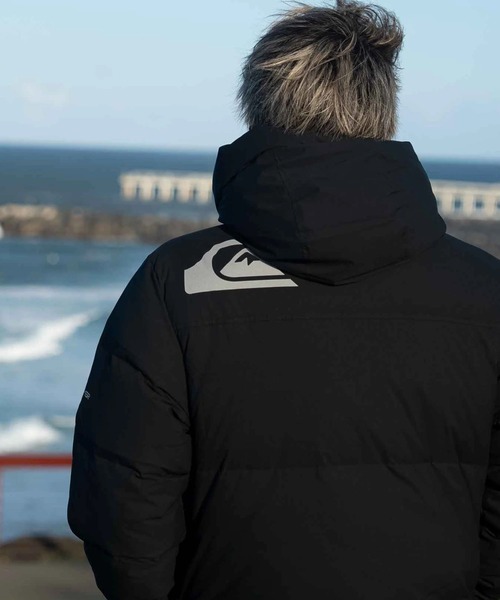 Quiksilver(クイックシルバー)の「Quiksilver メンズ STRONG WIND DOWN JACKET ダウンジャケット ルーズフィット ダウン70%/クイックシルバー(ダウンジャケット/コート・メンズ・カーキ/ブラック・LARGE/MEDIUM)」の19枚目の写真