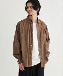 BACK NUMBER | BACK NUMBER(バックナンバー)製品染めブロード長袖シャツ(シャツ/ブラウス)