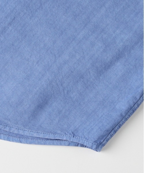 BACK NUMBER(バックナンバー)の「BACK NUMBER(バックナンバー)製品染めブロード長袖シャツ(シャツ/ブラウス・メンズ・ブラック/ブラウン/ブルー・M/L/XL/S)」の7枚目の写真