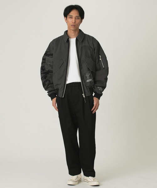 styles(スタイルス)の「PERKS AND MINI PERIGLACIAL FLIGHT JACKET 39200(その他アウター・メンズ・ブラック・M/L)」の3枚目の写真